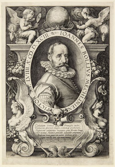 Hans Bol av Hendrick Goltzius