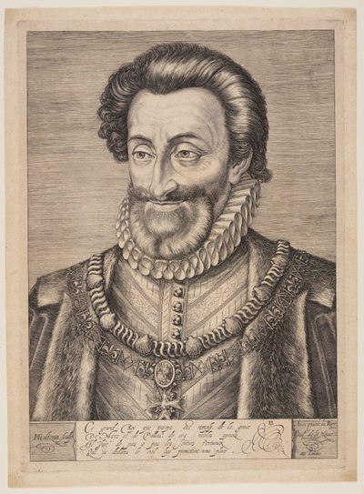 Henrik IV av Frankrike av Hendrick Goltzius