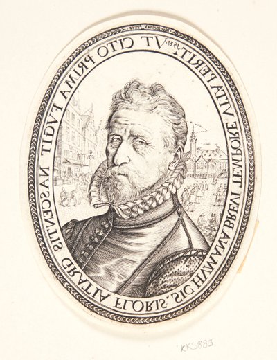 Hieronymus Scholiers av Hendrick Goltzius