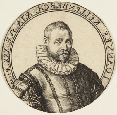 Joannes Kellenberch av Hendrick Goltzius
