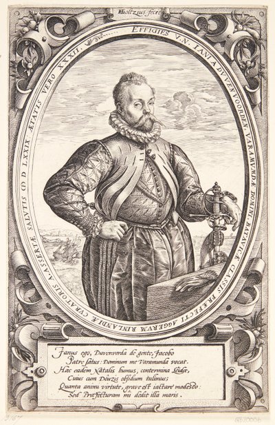Johan van Duvenvoorde av Hendrick Goltzius