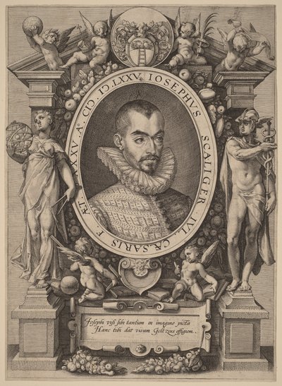 Josephus Justus Scaliger av Hendrick Goltzius