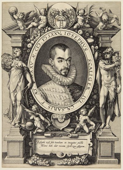 Josephus Justus Scaliger av Hendrick Goltzius