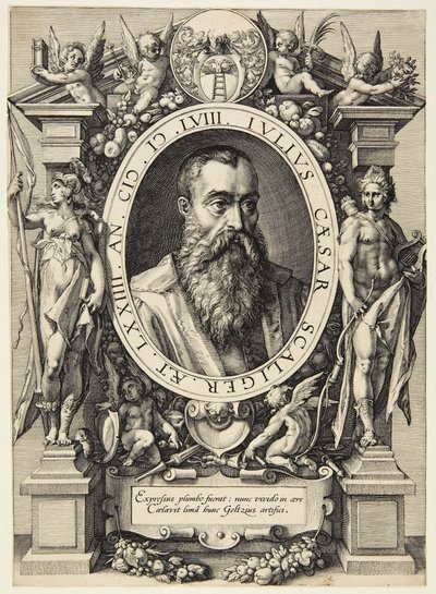 Julius Caesar Scaliger av Hendrick Goltzius