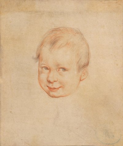 Barnhuvud av Hendrick Goltzius