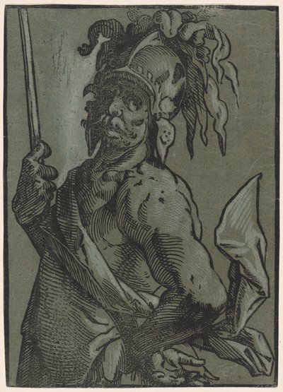 Mars av Hendrick Goltzius