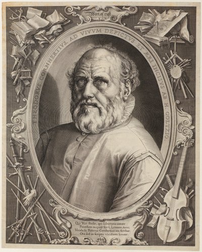 Mars och Venus överraskade av Vulcanus av Hendrick Goltzius