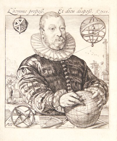 Nicolaus Petri van Deventer av Hendrick Goltzius