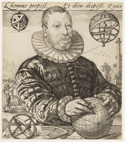 Nicolaus Petri van Deventer av Hendrick Goltzius