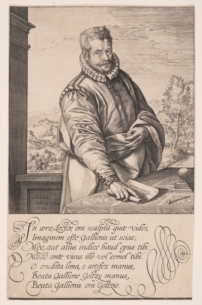 Philips Galle av Hendrick Goltzius