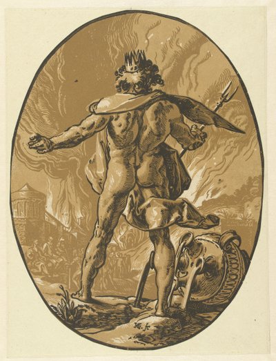 Pluto Gods and Goddesses (serietitel) av Hendrick Goltzius