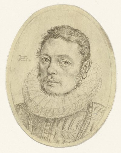 Porträtt av Pieter Dircksz. Hasselaer () av Hendrick Goltzius
