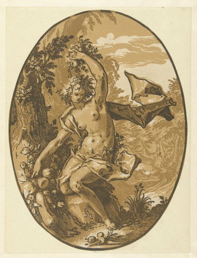 Proserpina Gods and Goddesses (serietitel) av Hendrick Goltzius