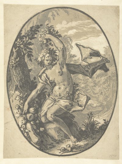 Proserpina Gods and Goddesses (serietitel) av Hendrick Goltzius