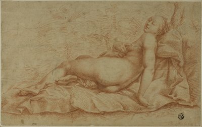 Lutande Venus av Hendrick Goltzius