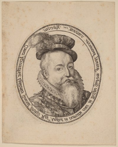 Robert Dudley, earl av Leicester av Hendrick Goltzius