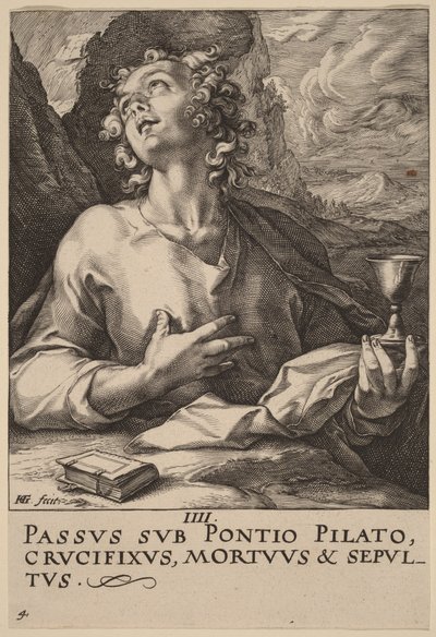 Sankt Johannes av Hendrick Goltzius