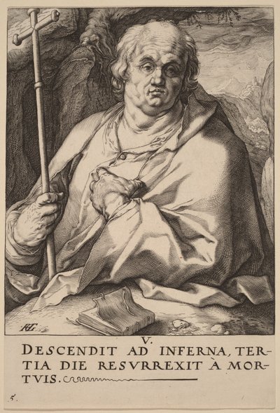 Sankt Filippos av Hendrick Goltzius