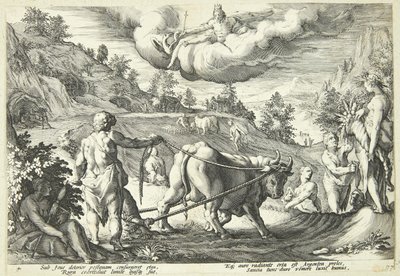 Silveråldern av Hendrick Goltzius