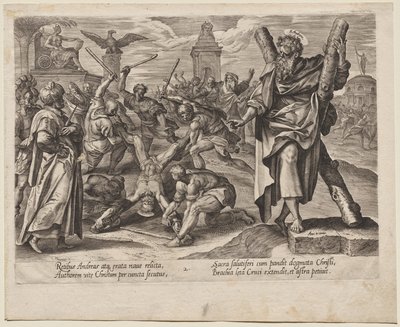 St Andrew av Hendrick Goltzius