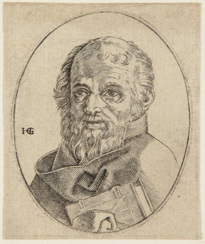 Sankt Mattias av Hendrick Goltzius