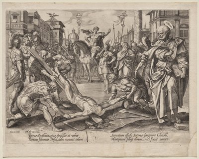 St Peter av Hendrick Goltzius