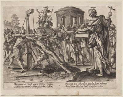 St. Philip av Hendrick Goltzius