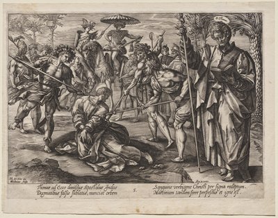 St Thomas av Hendrick Goltzius