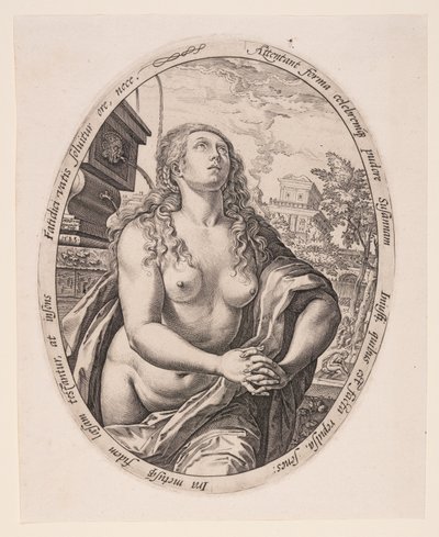 Susanna av Hendrick Goltzius