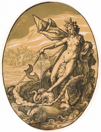 Tethys av Hendrick Goltzius