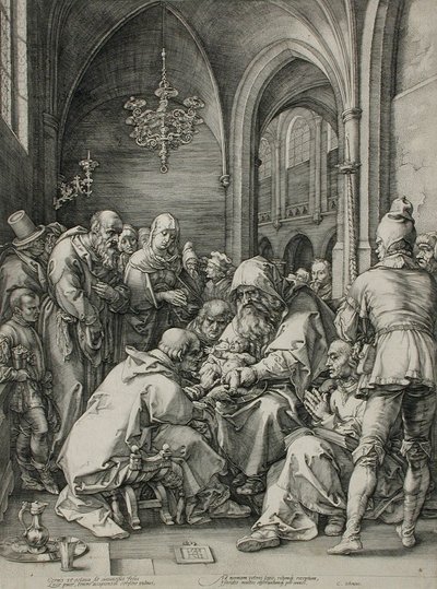 Omskärelsen av Hendrick Goltzius