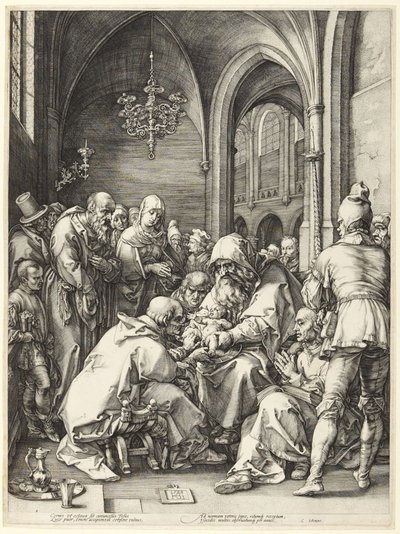 Omskärelsen av Hendrick Goltzius