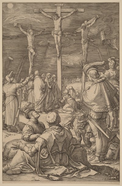 Korsfästelsen av Hendrick Goltzius