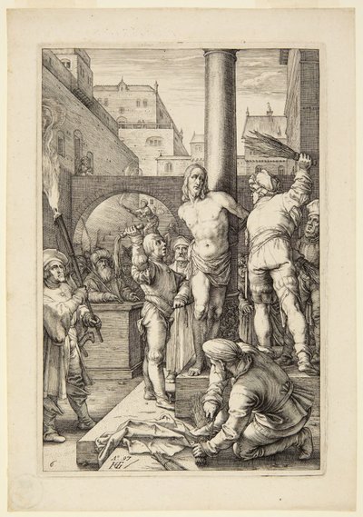 Gisslandet av Hendrick Goltzius