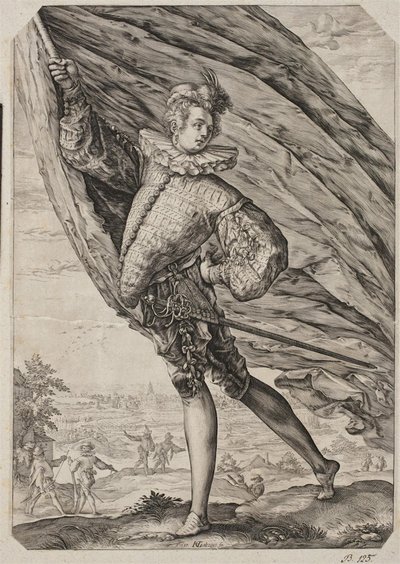 swedish av Hendrick Goltzius