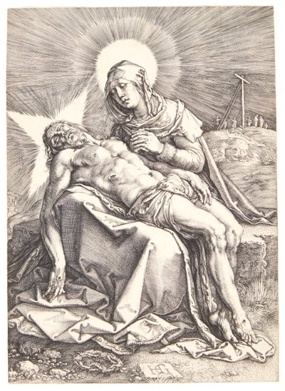 Jungfruns klagan av Hendrick Goltzius