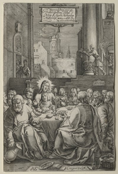 Passionen av Hendrick Goltzius