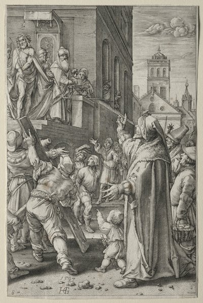 The Passion: Ecce Homo av Hendrick Goltzius
