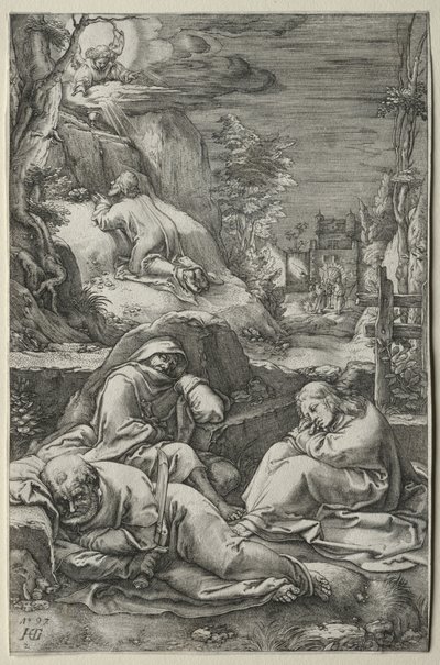 Passionen: ångesten i trädgården av Hendrick Goltzius