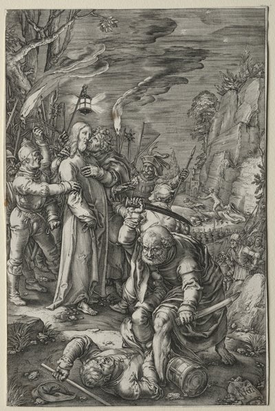 Passionen: Kristi svek av Hendrick Goltzius