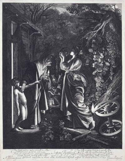 Ceres söker sin dotter av Hendrick Goudt