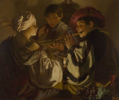 Konserten, c. 1626 av Hendrick Jansz Terbrugghen