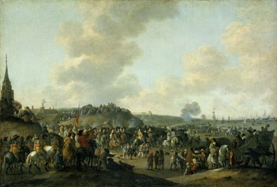 Karl II av Englands avresa från Scheveningen av Hendrick de Meijer