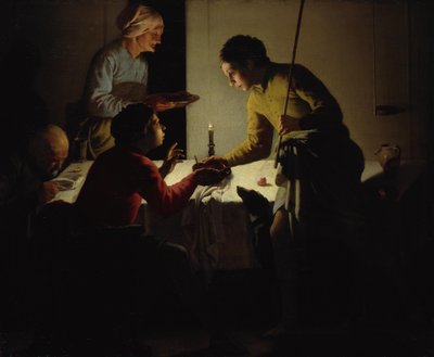 Esau säljer sin förstfödslorätt av Hendrick ter Brugghen