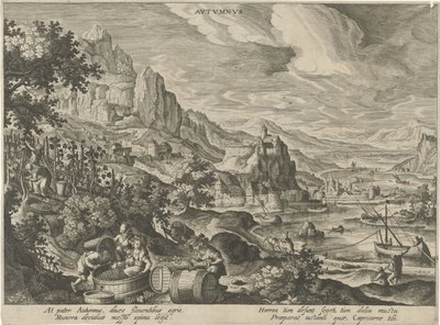 Höst Höst (titel på objekt) The Four Seasons (serietitel) av Hendrick van Schoel