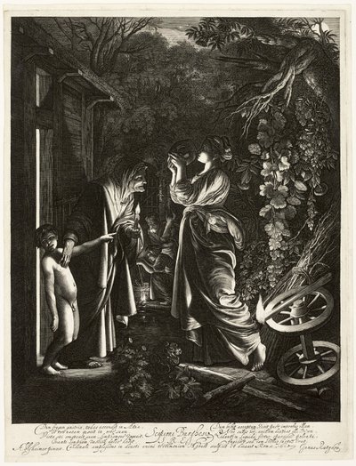 Hånet mot Ceres av Hendrick von Goudt