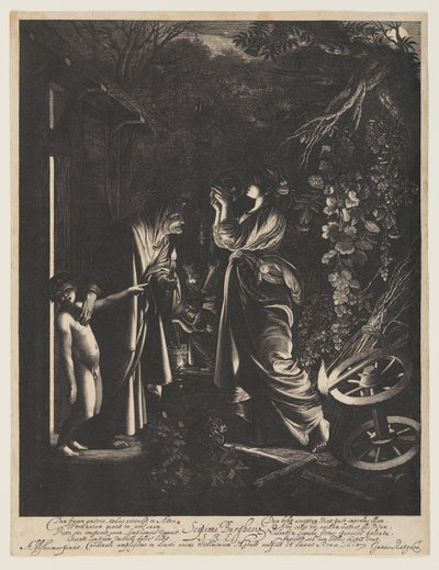 Hånet mot Ceres av Hendrick von Goudt