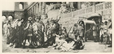 A Christian Dirce (litho) av Hendrik (after) Siemiradzki