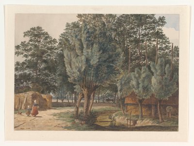 På gården Houdringe nära De Bilt av Hendrik Abraham Klinkhamer