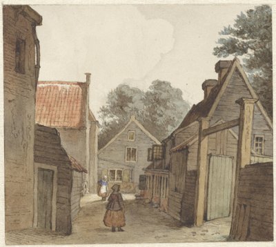 Gata vid Manegen av Hendrik Abraham Klinkhamer
